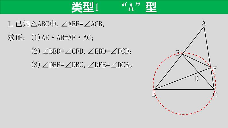 专题4.3 相似三角形的五大类型（1）-2021年中考数学第二轮总复习课件（全国通用）第7页