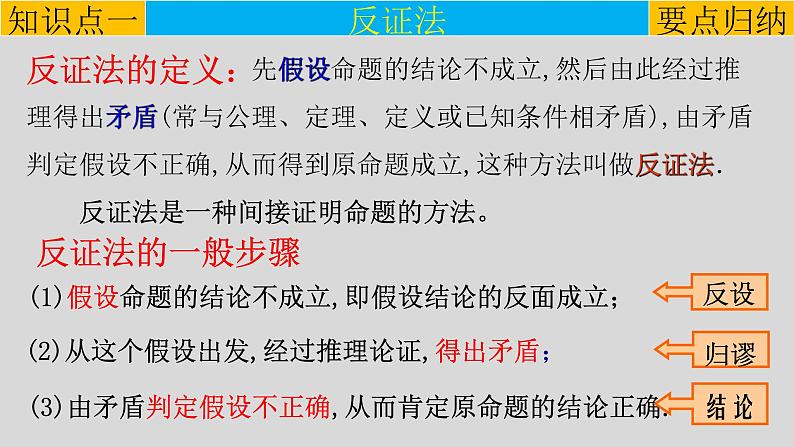 24.2.1（2） 点和圆的位置关系（反证法）-2021-2022学年九年级数学上册教学课件（人教版）03