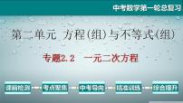 专题2.2 一次二元方程-2021年中考数学第一轮总复习课件（全国通用）