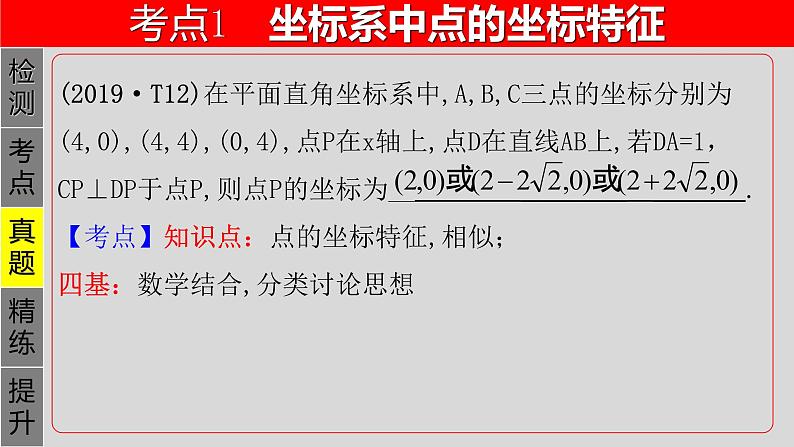 专题3.1 平面直角坐标系与函数-2021年中考数学第一轮总复习课件（全国通用）06