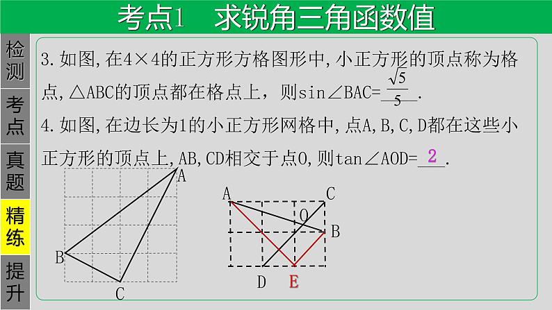 专题4.6 锐角三角函数-2021年中考数学第一轮总复习课件（全国通用）第5页