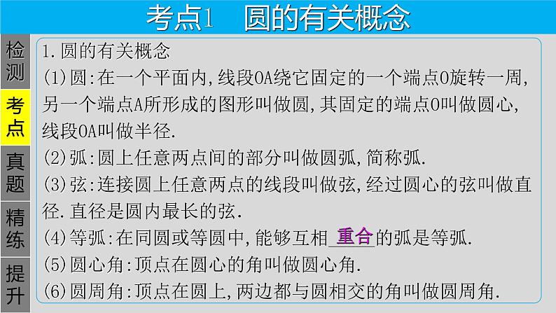 专题6.1 与圆有关的性质-2021年中考数学第一轮总复习课件（全国通用）第4页