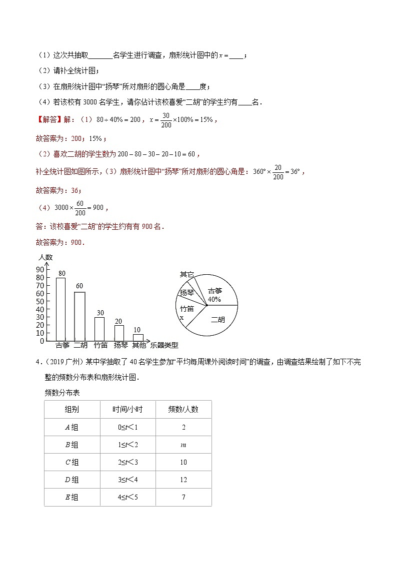 押第20题   统计与概率-备战2022年中考数学临考题号押题（广东专用）（解析版）第3页