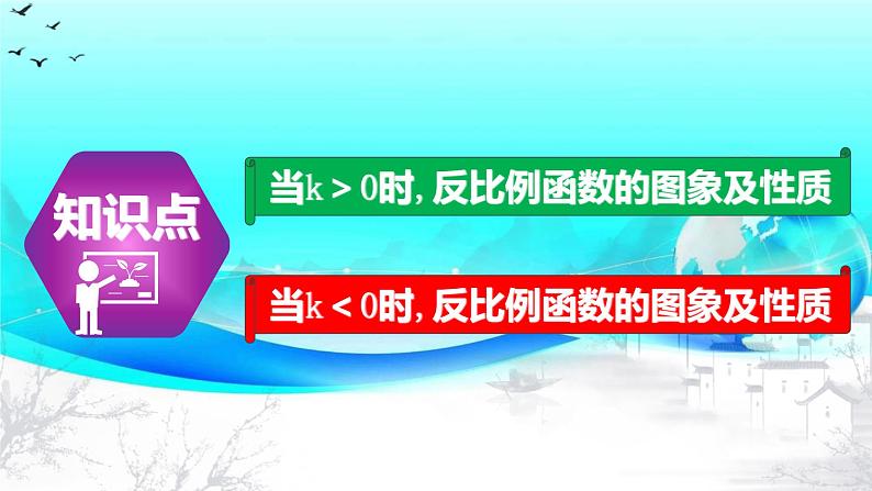 26.1.2（1） 反比例函数的图象和性质-2021-2022学年九年级数学下册教学课件（人教版）第7页