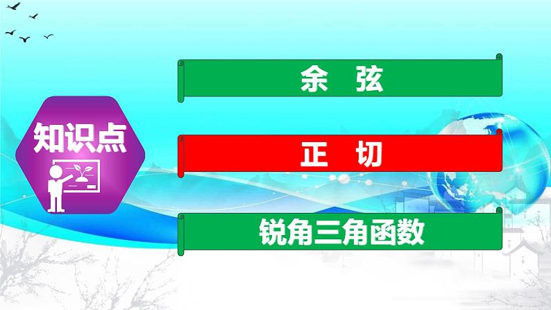 28.1（2） 锐角三角函数-余弦、正切-2021-2022学年九年级数学下册教学课件（人教版）07