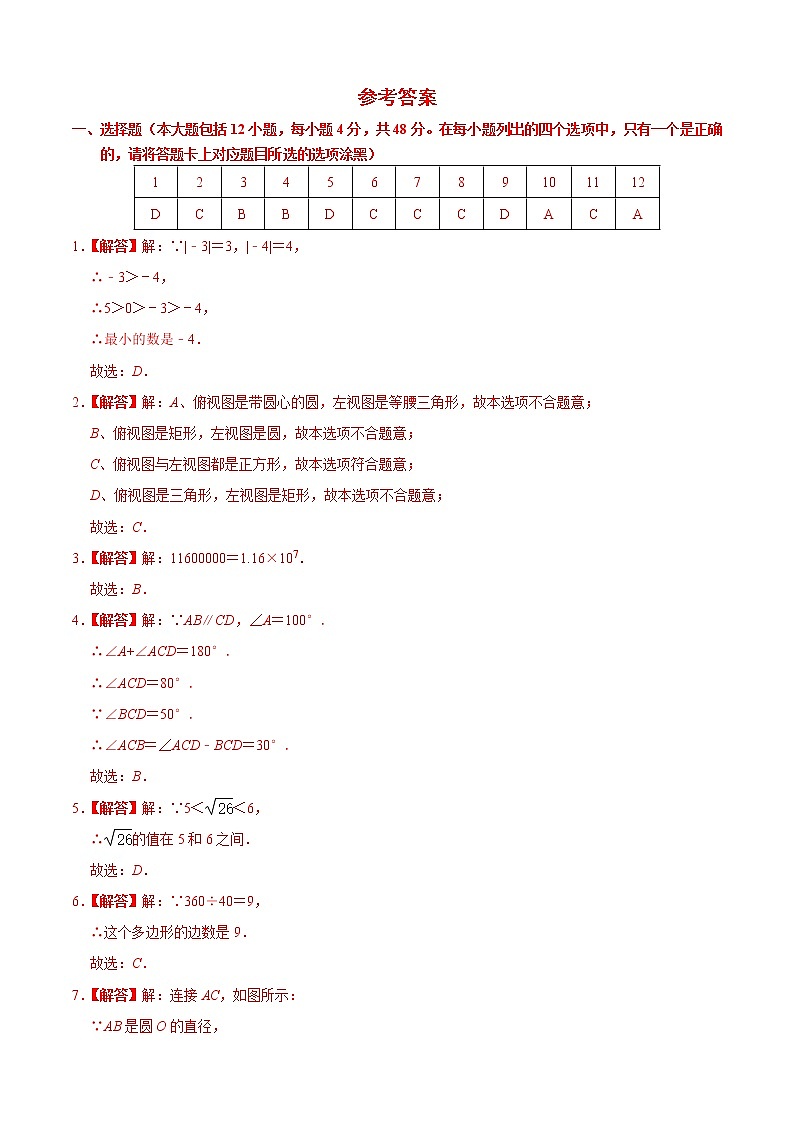 参考答案第1页