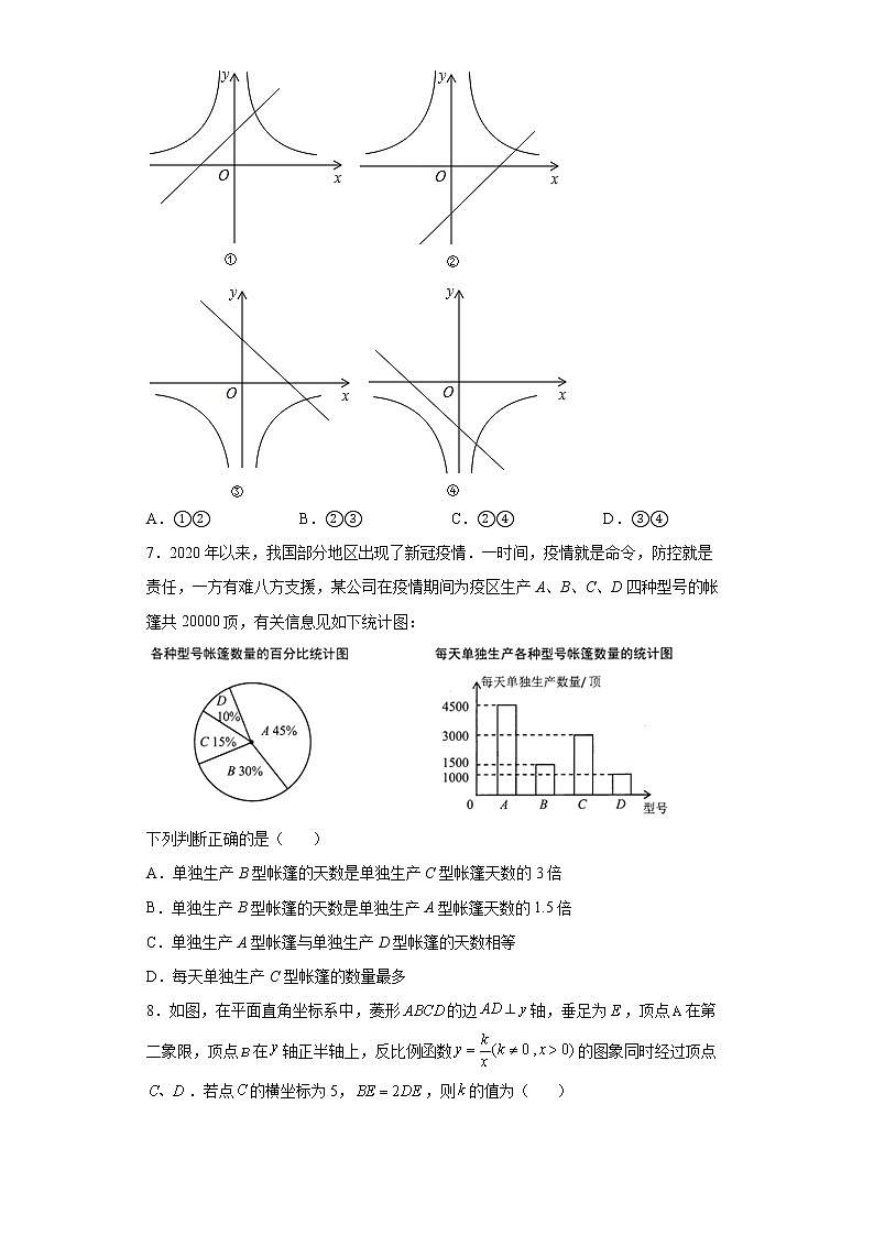 2022年山东省威海市中考模拟数学试题二(word版含答案)第2页