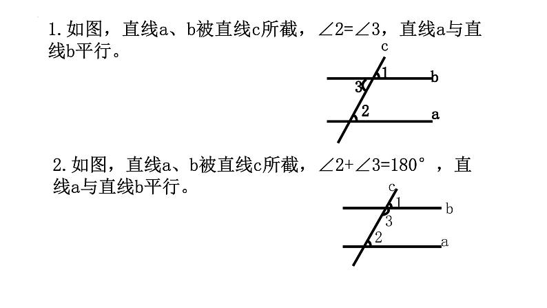 7.1 探索直线平行的条件(2)课件 2021-2022学年苏科版数学七年级下册第5页