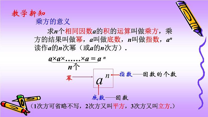 人教版七年级上册1.5.1 有理数的乘方(1)课件第6页