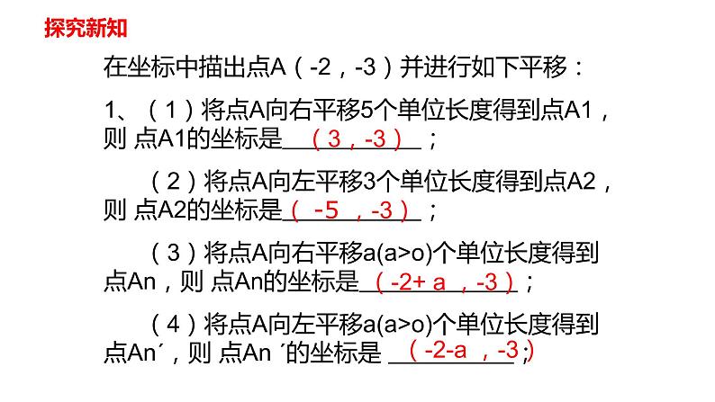 人教版七年级数学下册---7.2.2用坐标表示平移  课件06