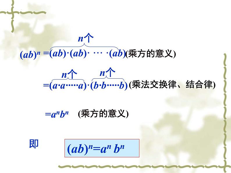 8.2幂的乘方与积的乘方（2）课件2021-2022学年苏科版七年级数学下册第3页