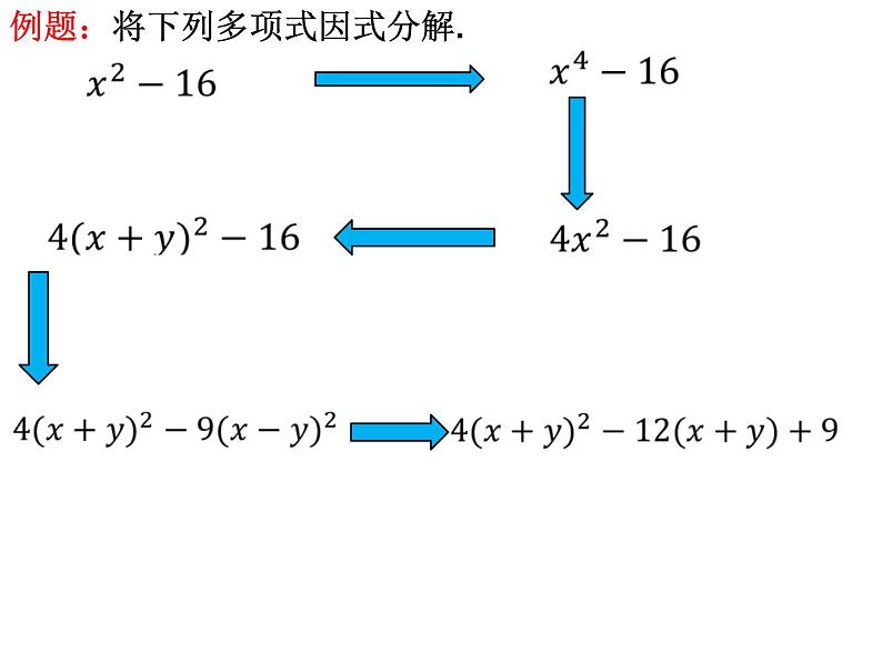 9.5.4 多项式的因式分解课件2021-2022学年苏科版七年级数学下册05