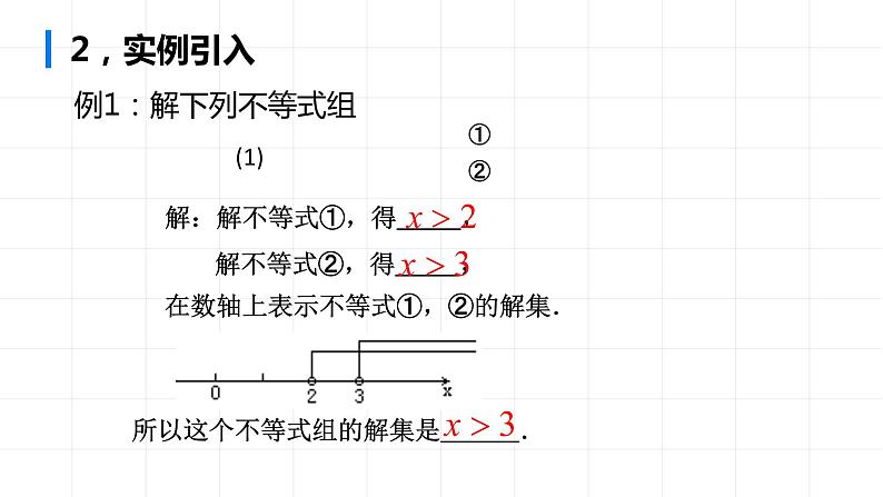 2020-2021学年 苏科版七年级数学下册 11.6 一元一次不等式组 课件第7页