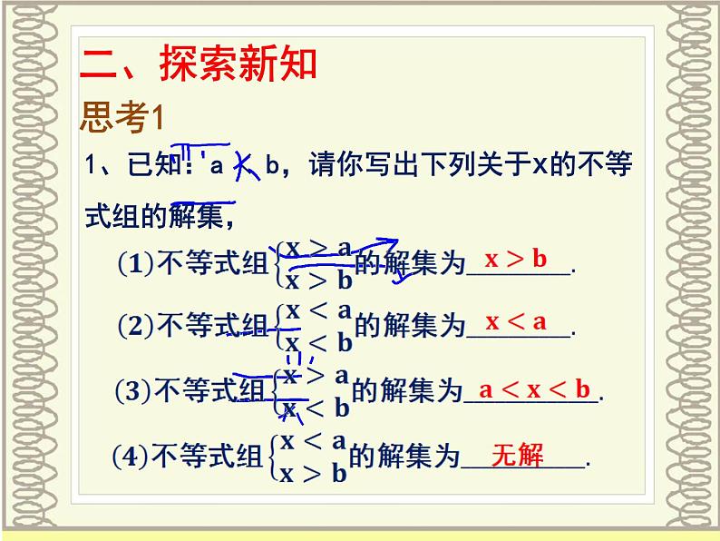 2020-2021学年七年级数学苏科版下册-11.6 一元一次不等式组-课件第5页