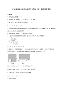 广东省深圳市锦华实验学校七年级（下）期中数学试卷（解析版）