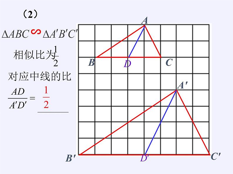 沪科版数学九年级上册 22.3 相似三角形的性质(2)（课件）07