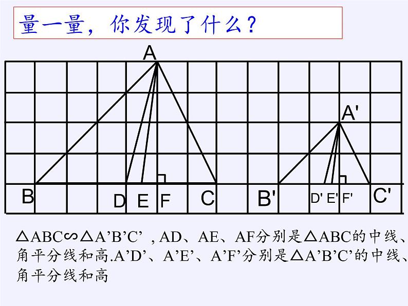 沪科版数学九年级上册 22.3 相似三角形的性质(18)（课件）04