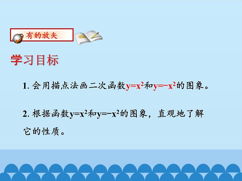 沪科版数学九年级上册 21.2 二次函数的图象和性质_（课件）第2页