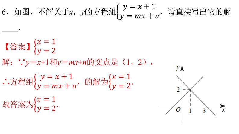 人教版八年级数学下册---19.2.3一次函数与方程、不等式-课件07