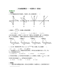 初中数学北师大版九年级下册第二章 二次函数1 二次函数导学案