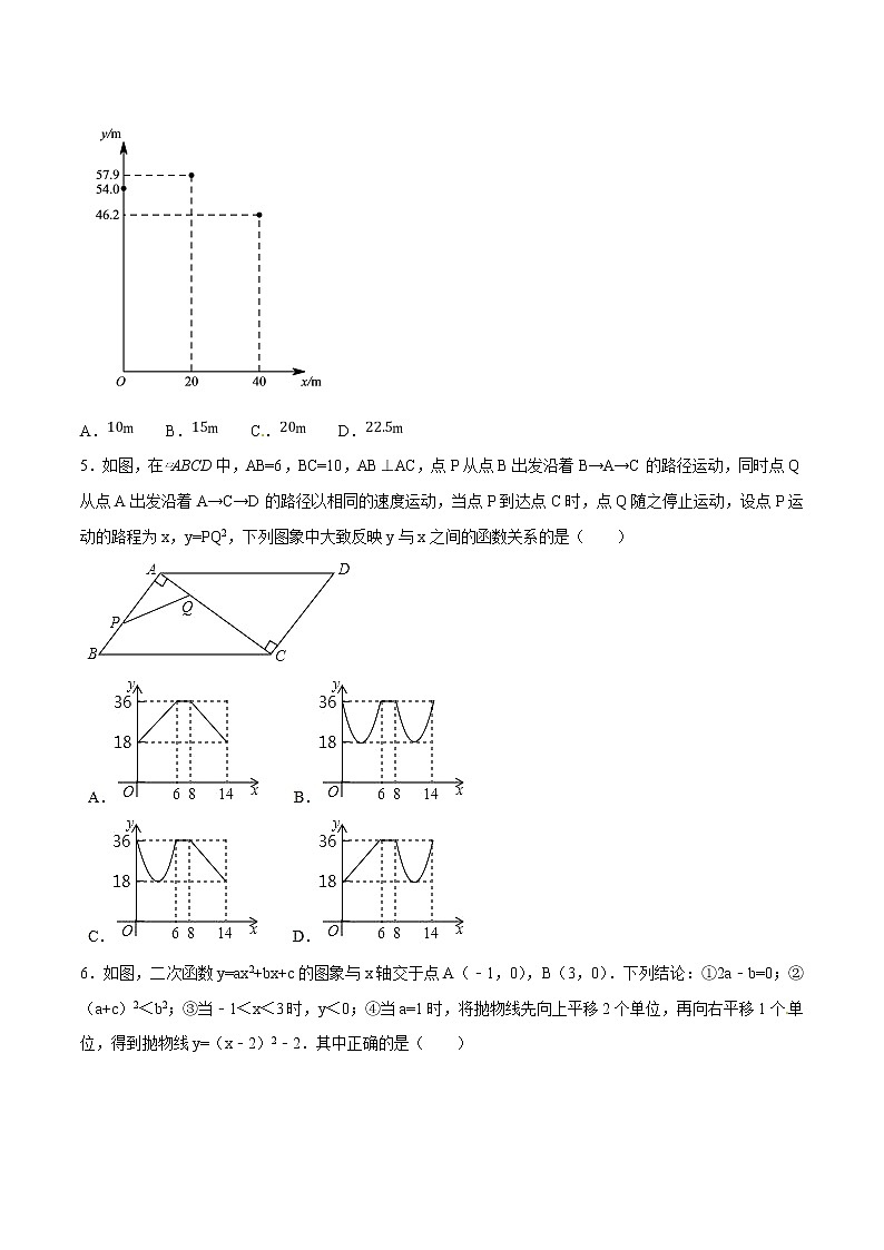 专题07 二次函数问题-决胜2022中考数学压轴题全揭秘精品（原卷版）02