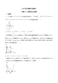 专题08 函数综合问题-决胜2022中考数学压轴题全揭秘精品（原卷版）