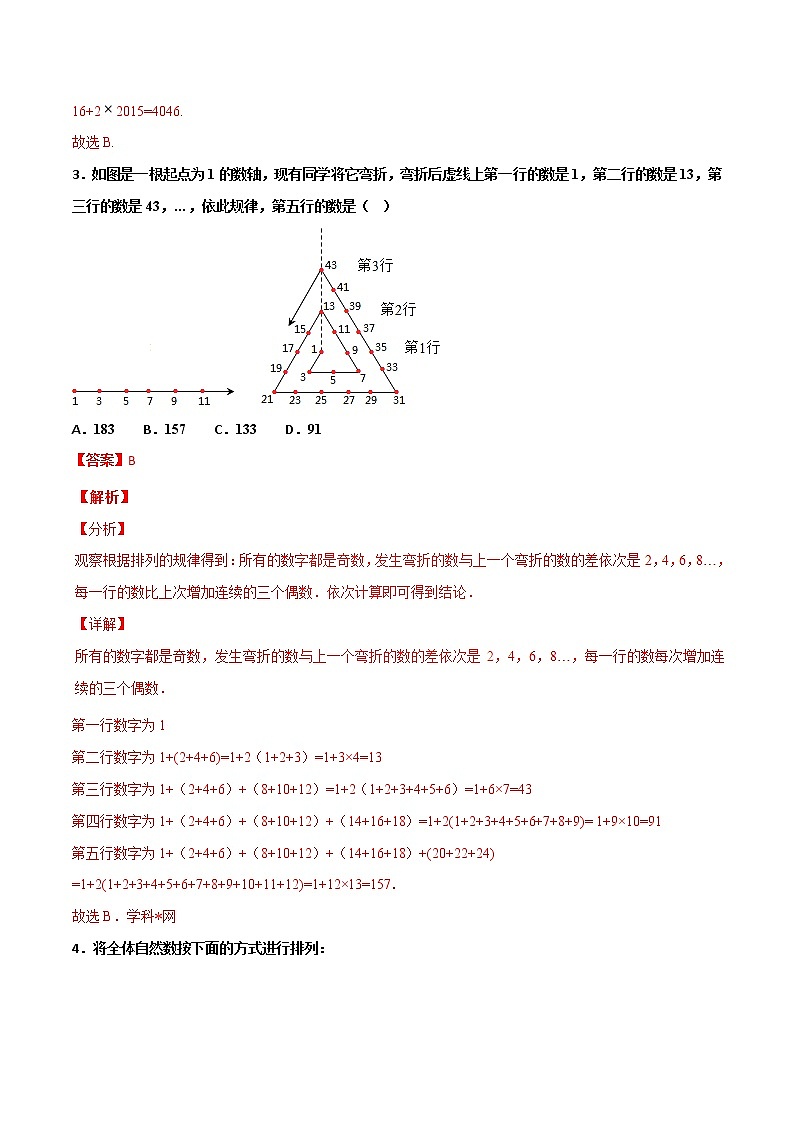 专题3.3 以规律探究及阅读理解为背景的选择填空题-2022年中考数学备考优生百日闯关系列（解析版）第2页