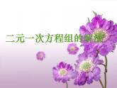 华东师大版七年级下册数学 7.2 二元一次方程组的解法_ 课件