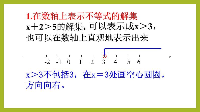 华东师大版七年级下册数学 8.2.1 不等式的解集 (2) 课件06