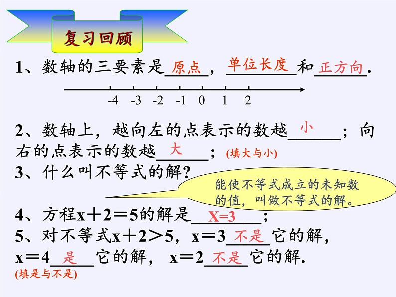 华东师大版七年级下册数学 8.2.1 不等式的解集(1) 课件02