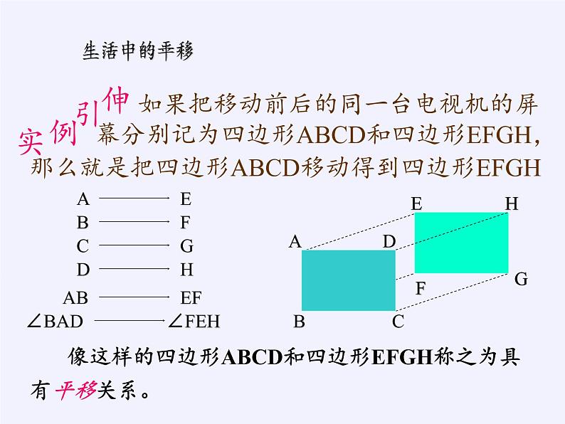 华东师大版七年级下册数学 10.2.1 图形的平移(5) 课件03