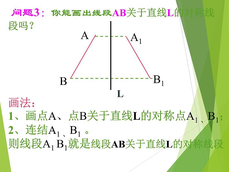 华东师大版七年级下册数学 10.1.3 画轴对称图形_(2) 课件第7页