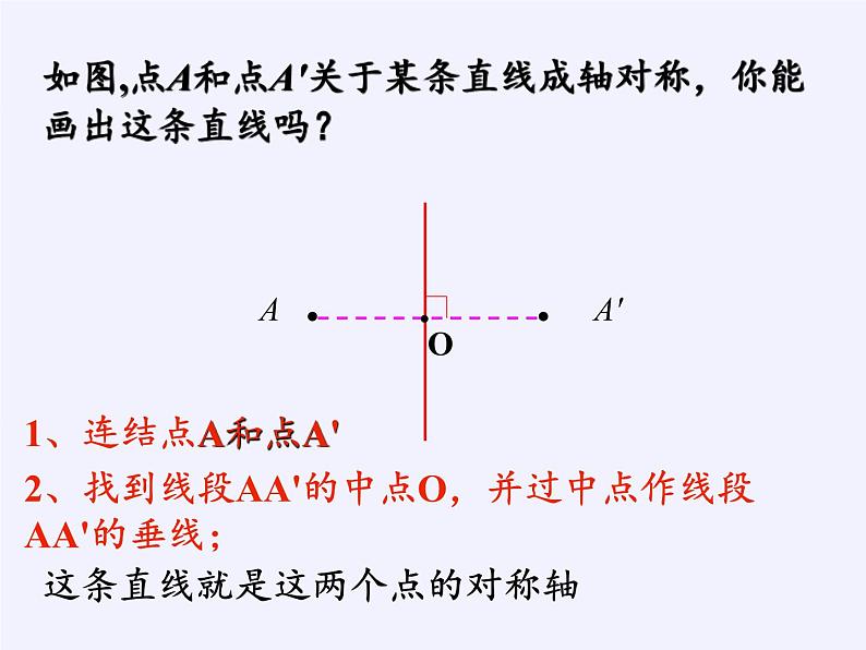 华东师大版七年级下册数学 10.1.2 轴对称的再认识 课件07