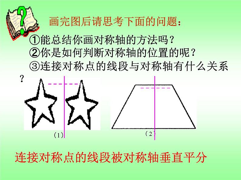 华东师大版七年级下册数学 10.1.2 轴对称的再认识_ 课件06