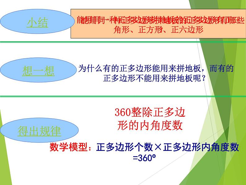 华东师大版七年级下册数学 9.3.1 用相同的正多边形_ 课件第7页