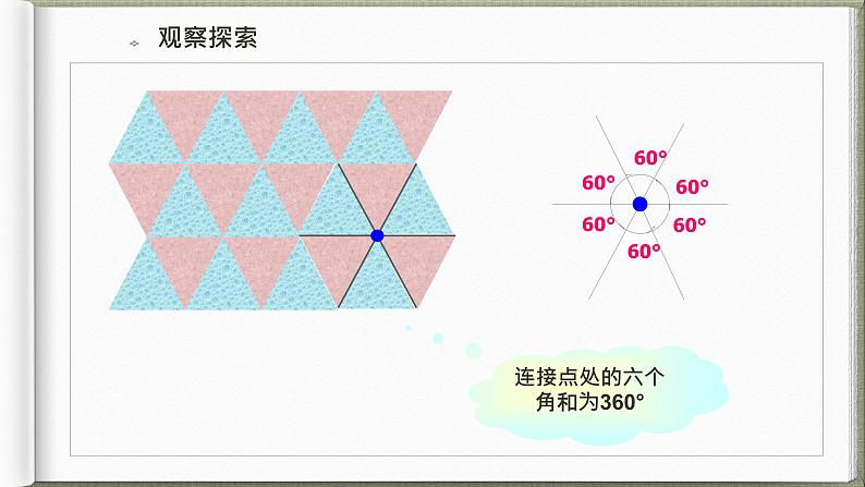 华东师大版七年级下册数学 9.3.1 用相同的正多边形 课件第5页