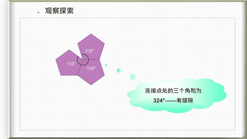 华东师大版七年级下册数学 9.3.1 用相同的正多边形 课件第7页