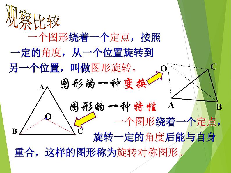 华东师大版七年级下册数学 10.3.3 旋转对称图形_ 课件03