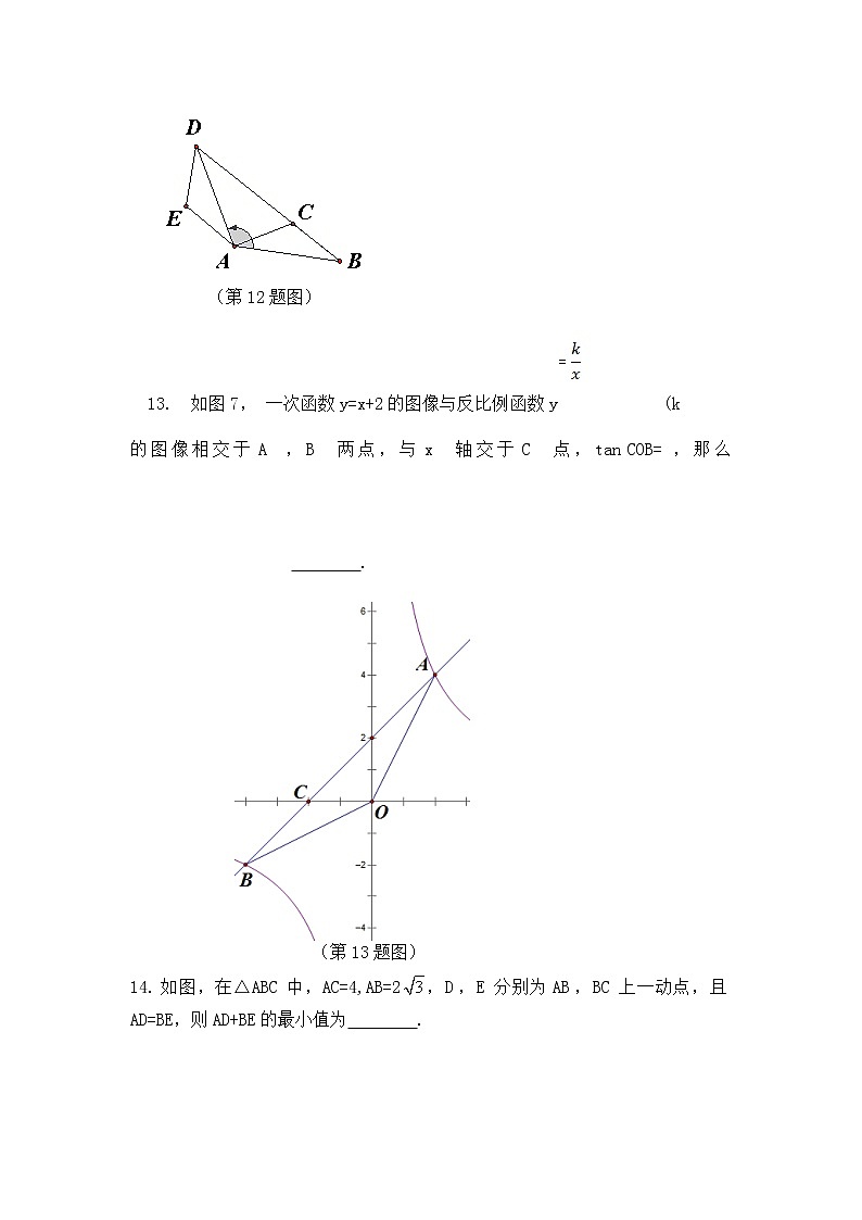 2022年陕西省宝鸡市渭滨区初中学业水平模拟考试数学试题（八）(word版含答案)03