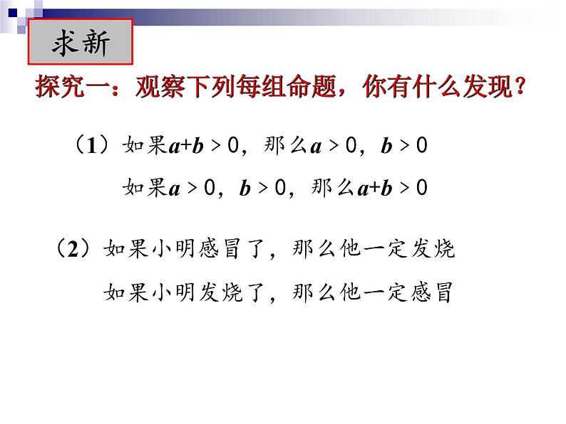 2020-2021学年 苏科版七年级数学下册 12.3 互逆命题 课件第4页