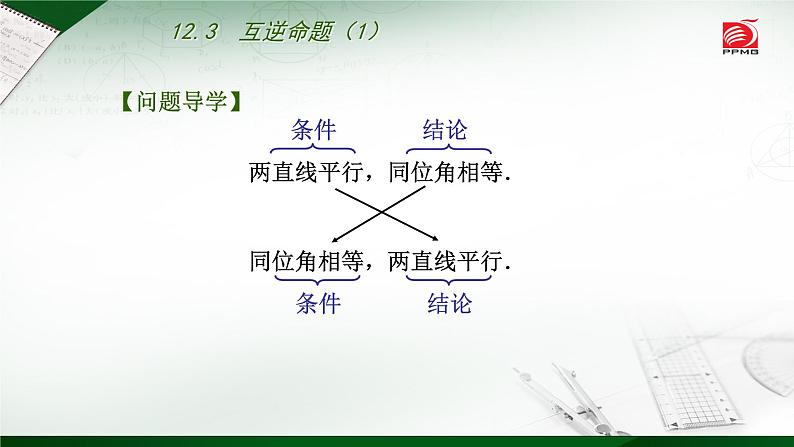 2020-2021学年七年级数学苏科版下册-12.3 互逆命题 课件PPT03