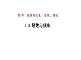 7.3 频数与频率课件 2021-2022学年苏科版数学 八年级下册