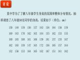 第7.4频数分布表和频数分布直方图 课件2021-2022学年苏科版八年级数学下册