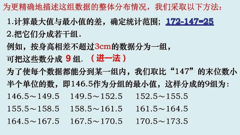 第7.4频数分布表和频数分布直方图 课件2021-2022学年苏科版八年级数学下册第8页