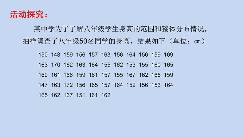 苏科版数学八年级下册7.4频数分布表与频数分布直方图(共17张PPT)第3页