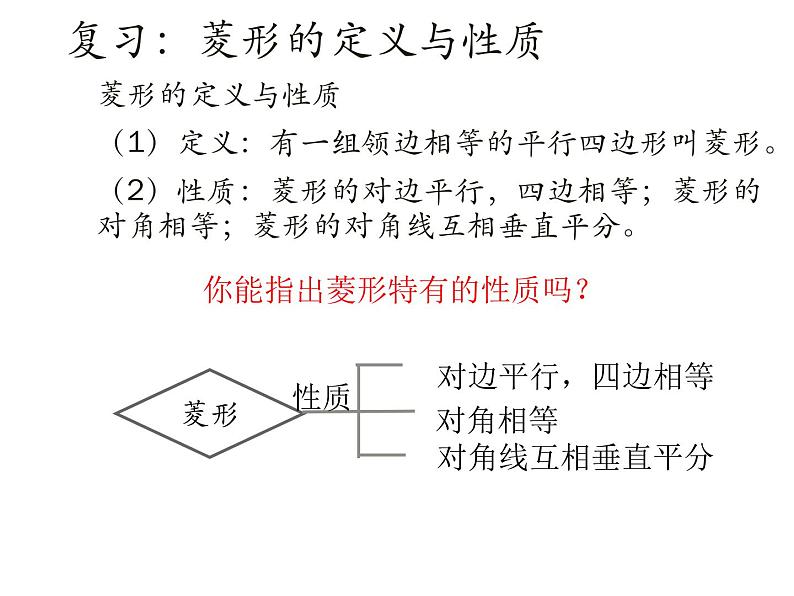 9.4 矩形、菱形、正方形（4）课件 苏科版2021-2022 八年级数学下册第2页