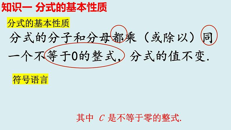 10. 2 分式的基本性质 (1 ) 课件 2021—2022学年苏科版数学八年级下册第7页