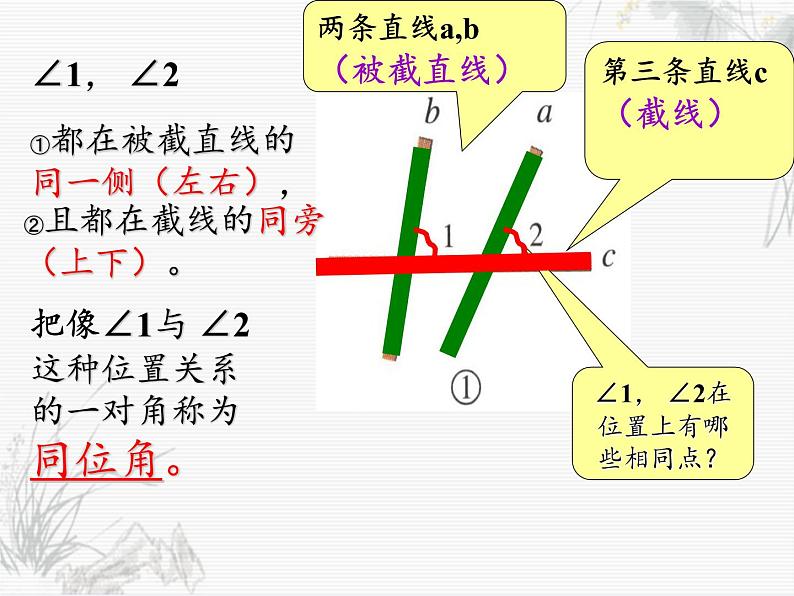 苏科版七年级数学下册 7.1 探索直线平行的条件 课件06