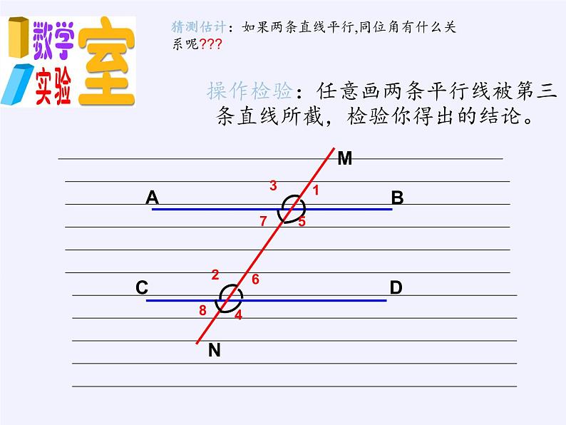 苏科版七年级数学下册 7.2 探索平行线的性质(8) 课件05