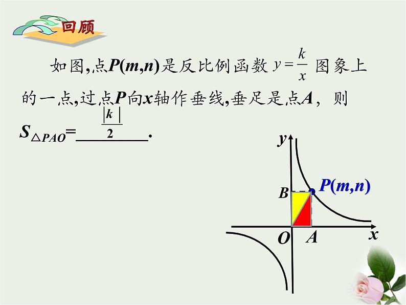 11.3用反比例函数解决问题--面积问题课件 2021—2022学年苏科版数学八年级下册04